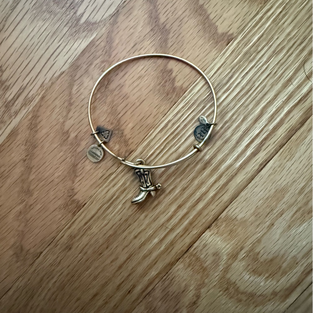 Gold Charm Bangle Alex and ani